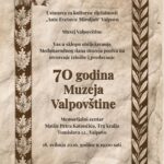 MEĐUNARODNI DAN MUZEJA U MUZEJU VALPOVŠTINE 18. SVIBNJA 2026. GODINE