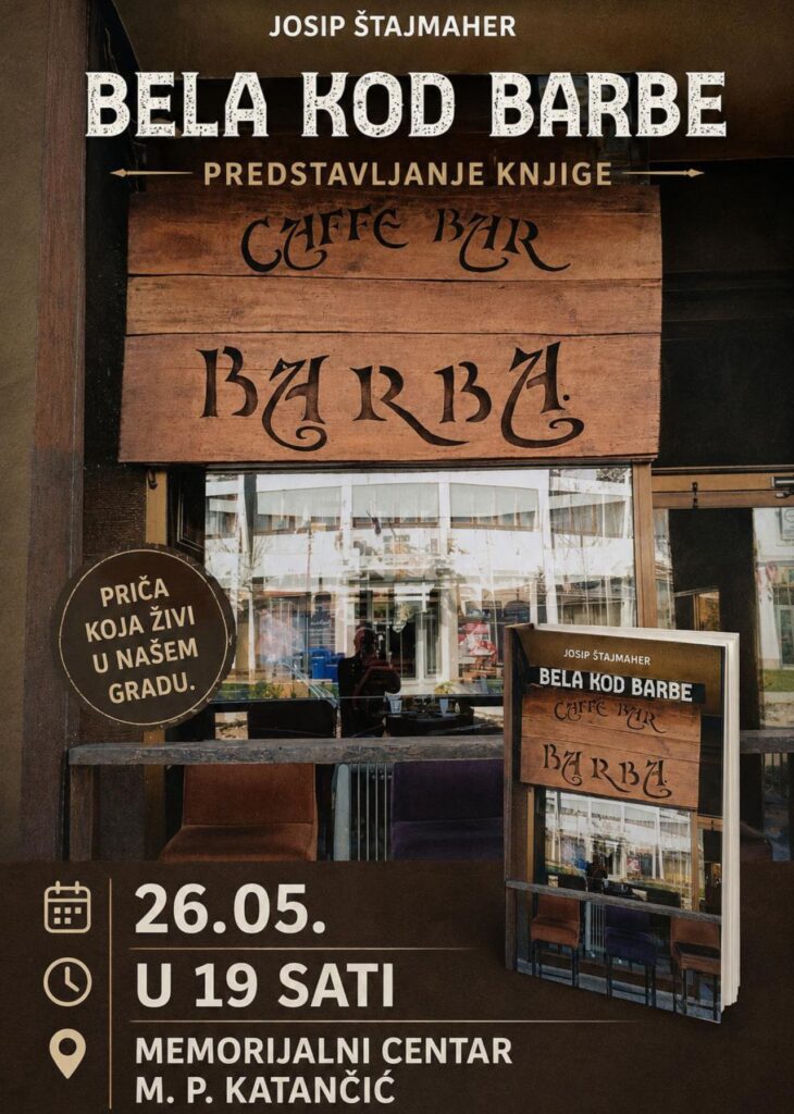 Predstavljanje zbirke poezije „Bela kod Barbe” Josipa Štajmahera
