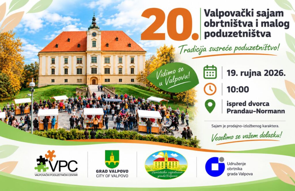20. Valpovački sajam obrtništva i malog poduzetništva