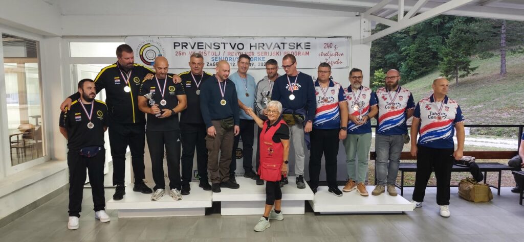 [Streljački klub Valpovo – prvaci Hrvatske] PRVENSTVO HRVATSKE: 25 m PIŠTOLJ I REVOLVER VELIKOG KALIBRA