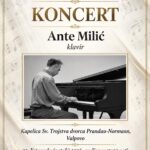 KONCERT: ANTE MILIĆ / klavir