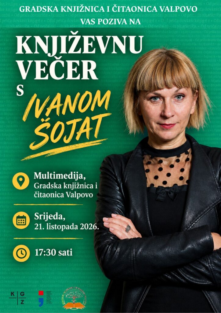Književna večer s Ivanom Šojat u Valpovu