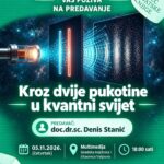 „Kroz dvije pukotine u kvantni svijet”: predavanje doc.dr.sc. Denisa Stanića u Gradskoj knjižnici i čitaonici Valpovo