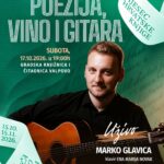 „Poezija, vino i gitara” donosi večer stihova, glazbe i vinskih okusa u Valpovu