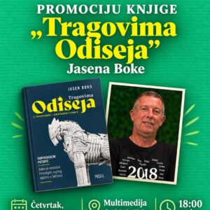 Jasen Boko u Valpovu predstavlja knjigu „Tragovima Odiseja”
